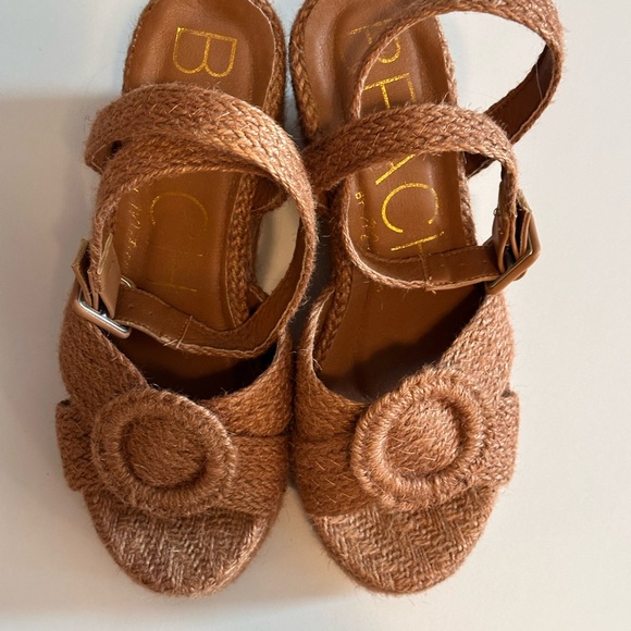 Matisse Kai Platform Wedges in Honey Color - Picture 9 of 11